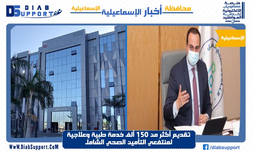 تقديم أكثر من 150 ألف خدمة طبية وعلاجية لمنتفعي التأمين الصحي الشامل